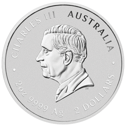 2027 Australian Lunar Goat 2oz Silver Coin