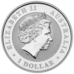 Pre-Owned 2014 Australian Koala Colourised 1oz Silver Coin - VAT Free