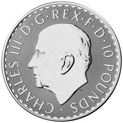 Pre-Owned UK Britannia 5oz Silver Coin - Mixed Dates - VAT Free