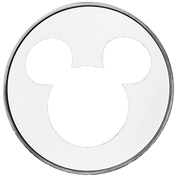 Pre-Owned 2026 Niue Iconic Silhouettes: Mickey Mouse 1/2oz Silver Coin - VAT Free