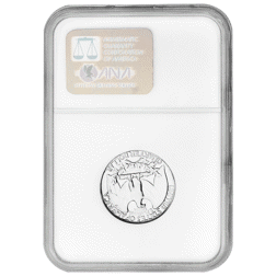 Pre-Owned 1962 USA Washington Quarter Dollar Proof Silver Coin - NGC Graded PF68 - 7001895-008 - VAT