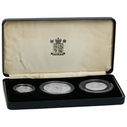 Pre-Owned 1993 UK Proof Silver 3-Coin Collection - VAT Free