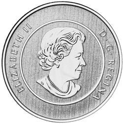 Pre-Owned 2013 Royal Canadian Mint Iceberg $20 Silver Coin - VAT Free