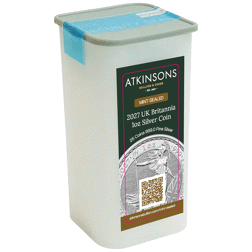 2027 UK Britannia 30th Anniversary 1oz Silver Coin - Mint-Sealed Tube of 25 Coins