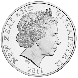 Pre-Owned 2011 New Zealand All Blacks 1oz Proof Design Silver Coin - VAT Free