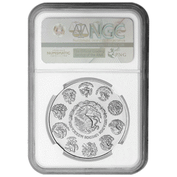 Pre-Owned 2015 Mexican Libertad 1oz Silver Coin - NGC Graded MS69 - 4264225-040 - VAT Free