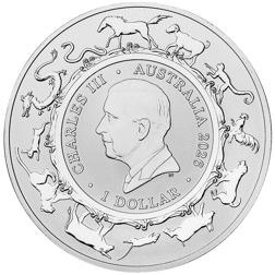 Pre-Owned 2026 Royal Australian Mint Year of the Horse 1oz Silver Coin - VAT Free