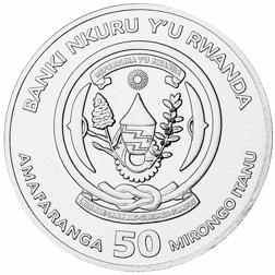 Pre-Owned 2026 Rwanda Hyena 1oz Silver Coin - VAT Free