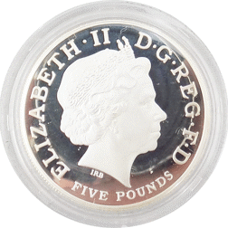 Pre-Owned 2010 Countdown to the Olympics £5 Proof Silver Coin - VAT Free
