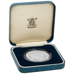 Pre-Owned 1981 UK Prince of Wales and Lady Diana Royal Wedding Proof Silver Coin - VAT Free