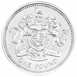 Pre-Owned 1998 UK £1 Piedfort Proof Silver Coin - VAT Free