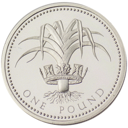 Pre-Owned 1990 UK £1 Proof Silver Coin - VAT Free