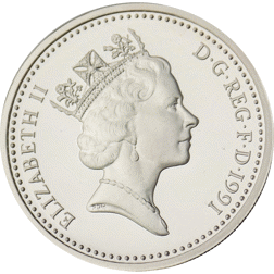 Pre-Owned 1991 UK £1 Proof Silver Coin - VAT Free
