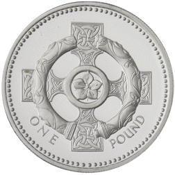 Pre-Owned 1996 UK £1 Proof Silver Coin - VAT Free