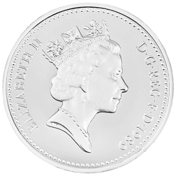 Pre-Owned 1989 UK £1 Piedfort Proof Silver Coin - VAT Free