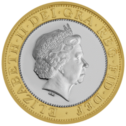 Pre-Owned 1998 UK £2 Proof Silver Coin - VAT Free