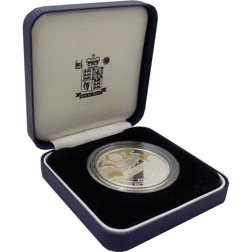 Pre-Owned 1999 UK Total Eclipse of the Sun Silver Proof £5 Crown - VAT Free