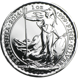 Pre-Owned 2014 UK Britannia Privy Horse 1oz Silver Coin - VAT Free