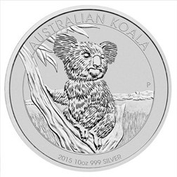 Pre-Owned Australian Koala 10oz Silver Coin - Mixed Dates - VAT Free