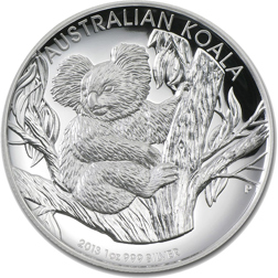 Pre-Owned Australian Koala 1oz Silver Coin - Mixed Dates - VAT Free