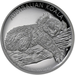 Pre-Owned Australian Koala 1oz Silver Coin - Mixed Dates - VAT Free