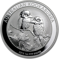 Pre-Owned Australian Kookaburra 1oz Silver Coin - Mixed Dates - VAT Free