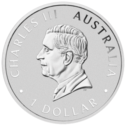 Pre-Owned Australian Kookaburra 1oz Silver Coin - Mixed Dates - VAT Free
