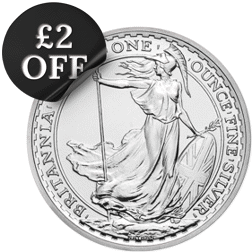 Pre-Owned UK Queen Elizabeth II Britannia 1oz Silver Coin (2013 - 2023) - Mixed Dates