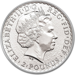 Pre-Owned UK Britannia 1oz Silver Coin (1997 - 2012) - Mixed Dates