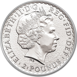 Pre-Owned UK Britannia 1oz Silver Coin (1997 - 2012) - VAT Free - Mixed Dates