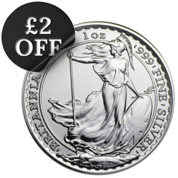 Pre-Owned UK Queen Elizabeth II Britannia 1oz Silver Coin (2013 - 2023) - Mixed Dates - VAT Free