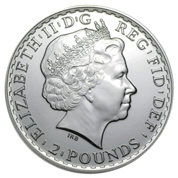 Pre-Owned UK Queen Elizabeth II Britannia 1oz Silver Coin (2013 - 2023) - Mixed Dates - VAT Free