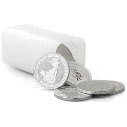 Pre-Owned UK Queen Elizabeth II Britannia 1oz Silver Coin (2013 - 2023) - Mixed Dates - VAT Free