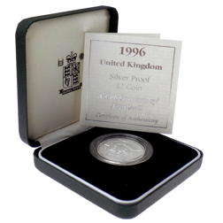 Pre-Owned 1996 'A Celebration of Football' £2 Proof Silver Coin - VAT Free