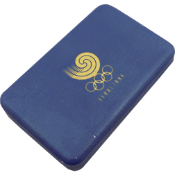 Pre-Owned 1988 South Korea Seoul Olympics Marathon & Hodori Proof Silver 2 Coin Set - VAT Free