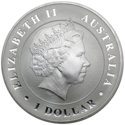 Pre-Owned 2014 Australian Saltwater Crocodile 1oz Silver Coin - VAT Free