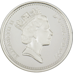 Pre-Owned 1997 UK £1 Proof Silver Coin - VAT Free