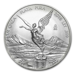 Pre-Owned 1/4oz Silver Coins - VAT Free