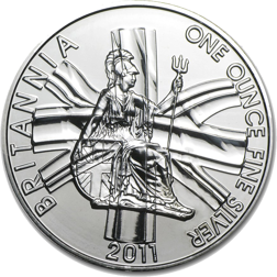 Pre-Owned 2011 UK Britannia 1oz Silver Coin - VAT Free