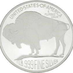Pre-Owned 2006 United States of America Buffalo 1lb Silver Round