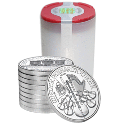 Pre-Owned Austrian Philharmonic 1oz Silver Coin - Mixed Dates - VAT Free