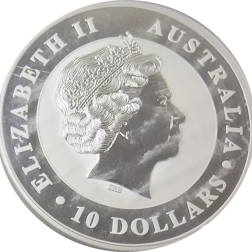 Pre-Owned 2013 Australian Koala 10oz Silver Coin - VAT Free
