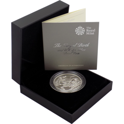 Pre-Owned 2013 UK The Royal Birth £5 Silver Proof Coin - VAT Free