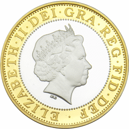 Pre-Owned 2007 Act of Union £2 Proof Silver Coin - VAT Free