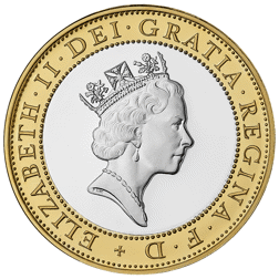 Pre-Owned 1997 UK £2 Proof Silver Coin - VAT Free