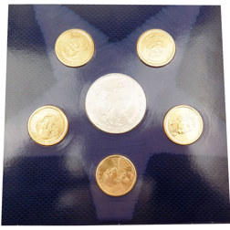 Pre-Owned 2008 United States Mint Annual Uncirculated Dollar Coin Set - VAT Free