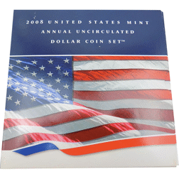 Pre-Owned 2008 United States Mint Annual Uncirculated Dollar Coin Set - VAT Free