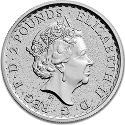 Pre-Owned 2017 UK Lunar Rooster 1oz Silver Coin - VAT Free