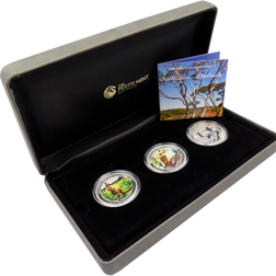 Pre-Owned 2012 Australian Outback 1/2oz Silver Colourised Coin Collection - VAT Free