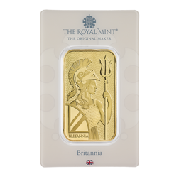 The Royal Mint Britannia 1oz Gold Bar